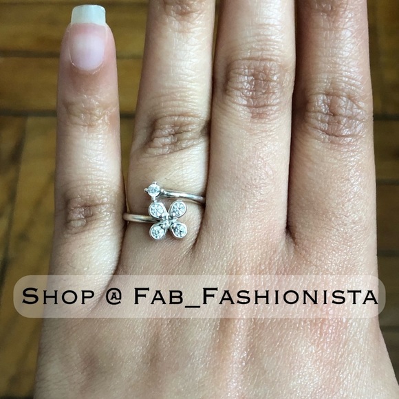 Pandora flower ring sterling silver size 48 - Picture 6 of 8